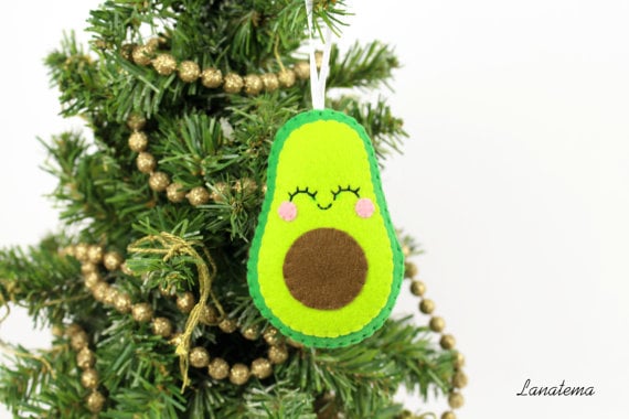 Avocado Ornament ($20)