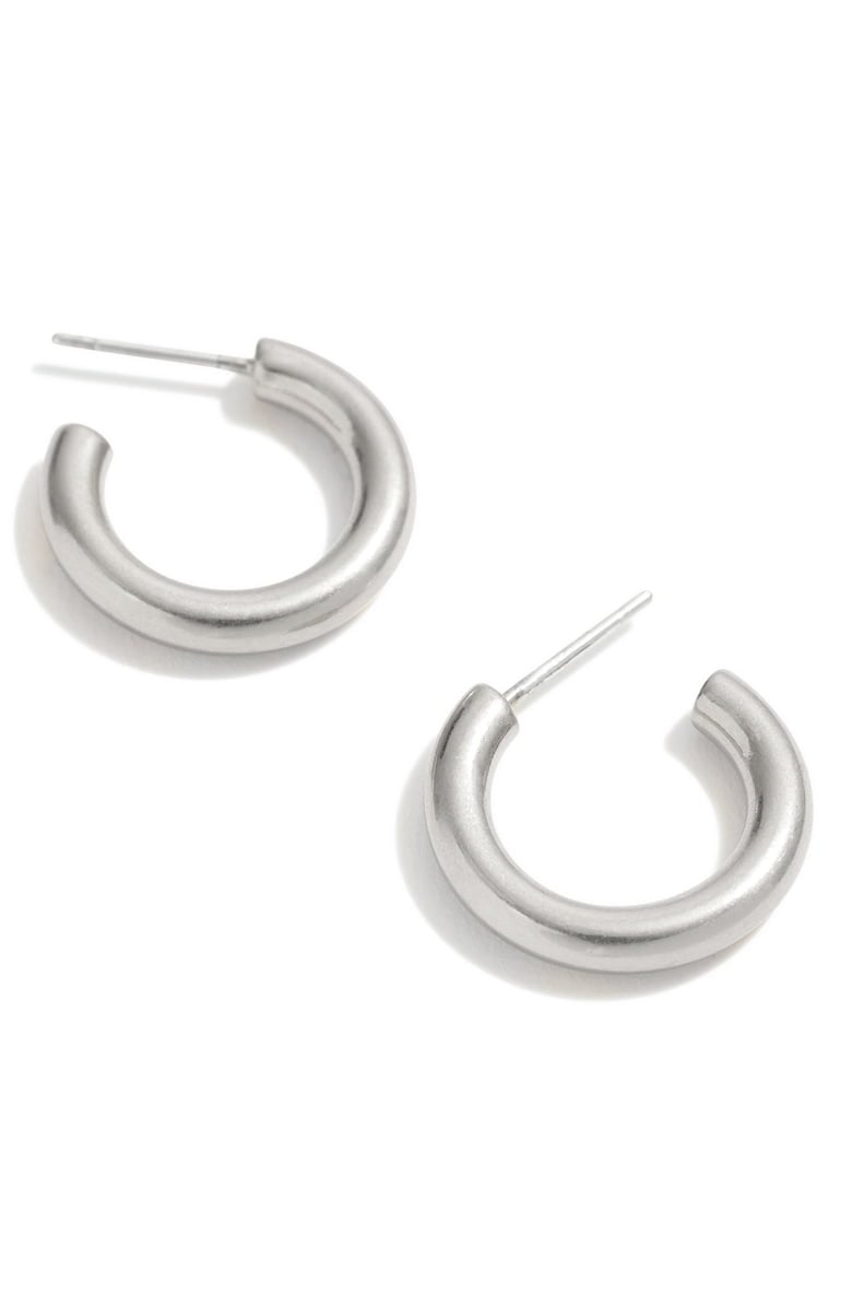 Madewell Chunky Small Hoop Earrings