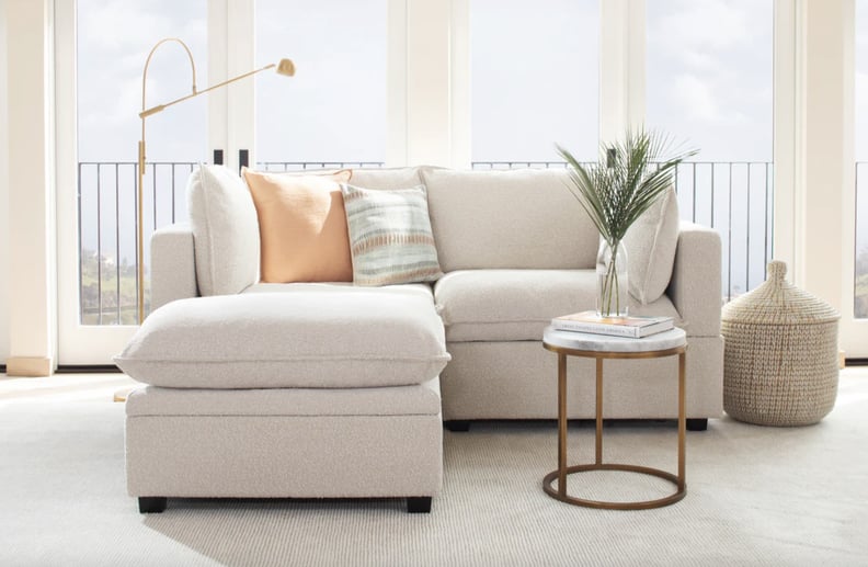 A Small-Space Sectional on Sale For Cyber Monday: Albany Park Kova Sofa and Ottoman