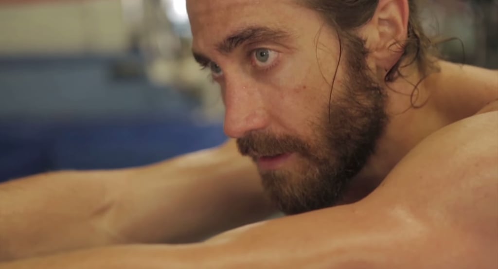 Jake Gyllenhaal Boxing Shirtless In Southpaw Popsugar Celebrity