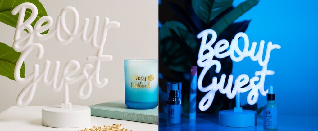 Disney Princess x POPSUGAR Be Our Guest Neon Lamp