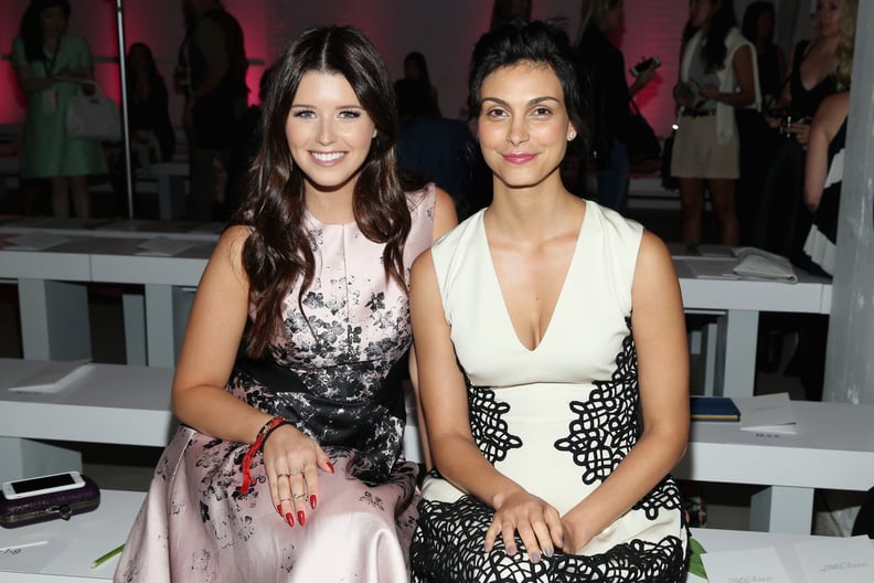 Katherine Schwarzenegger and Morena Baccarin