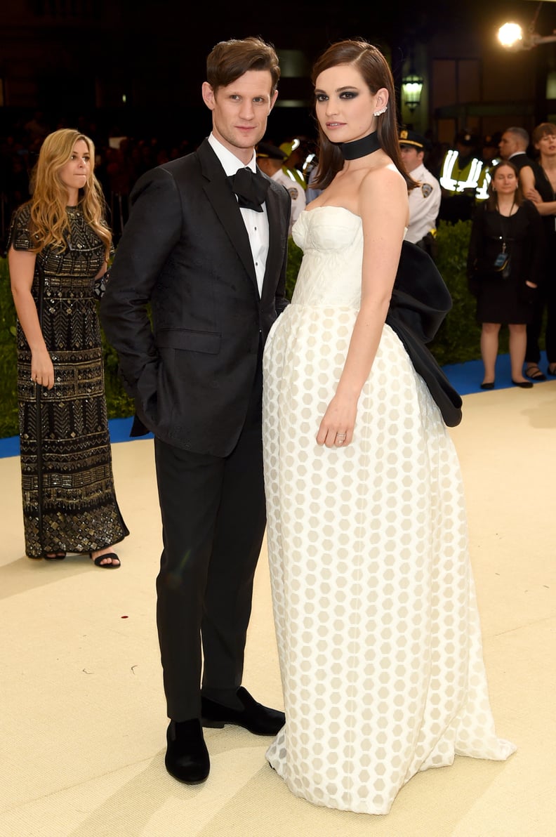 Matt Smith and Lily James