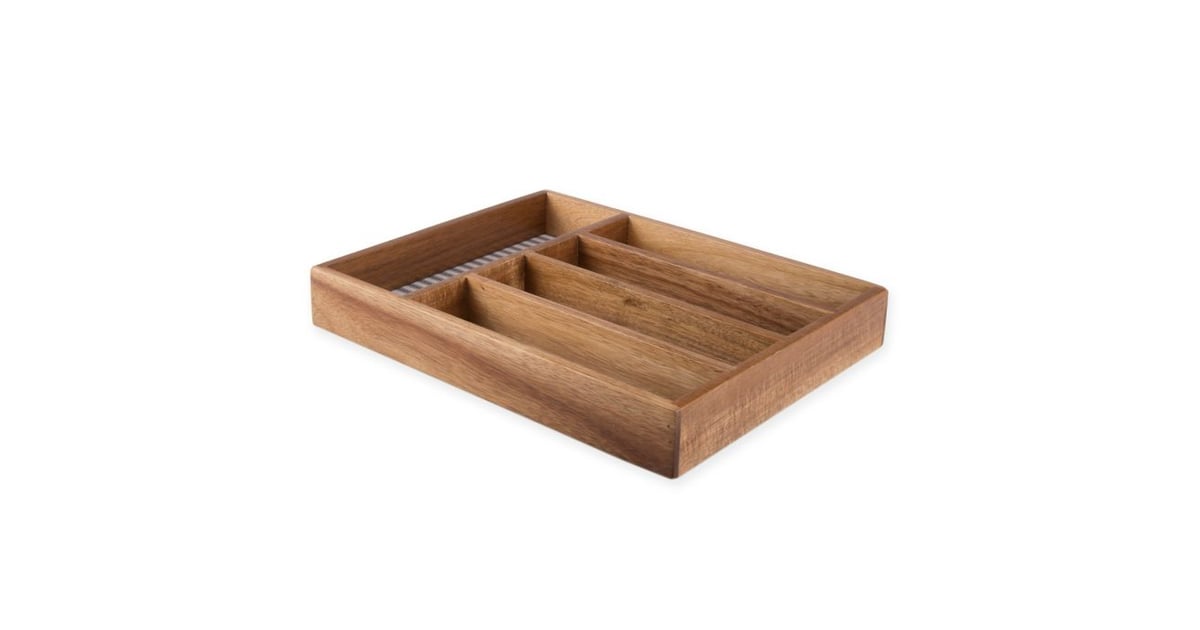 5Section Flatware Tray in Grey Bed Bath & Beyond's Home Collection