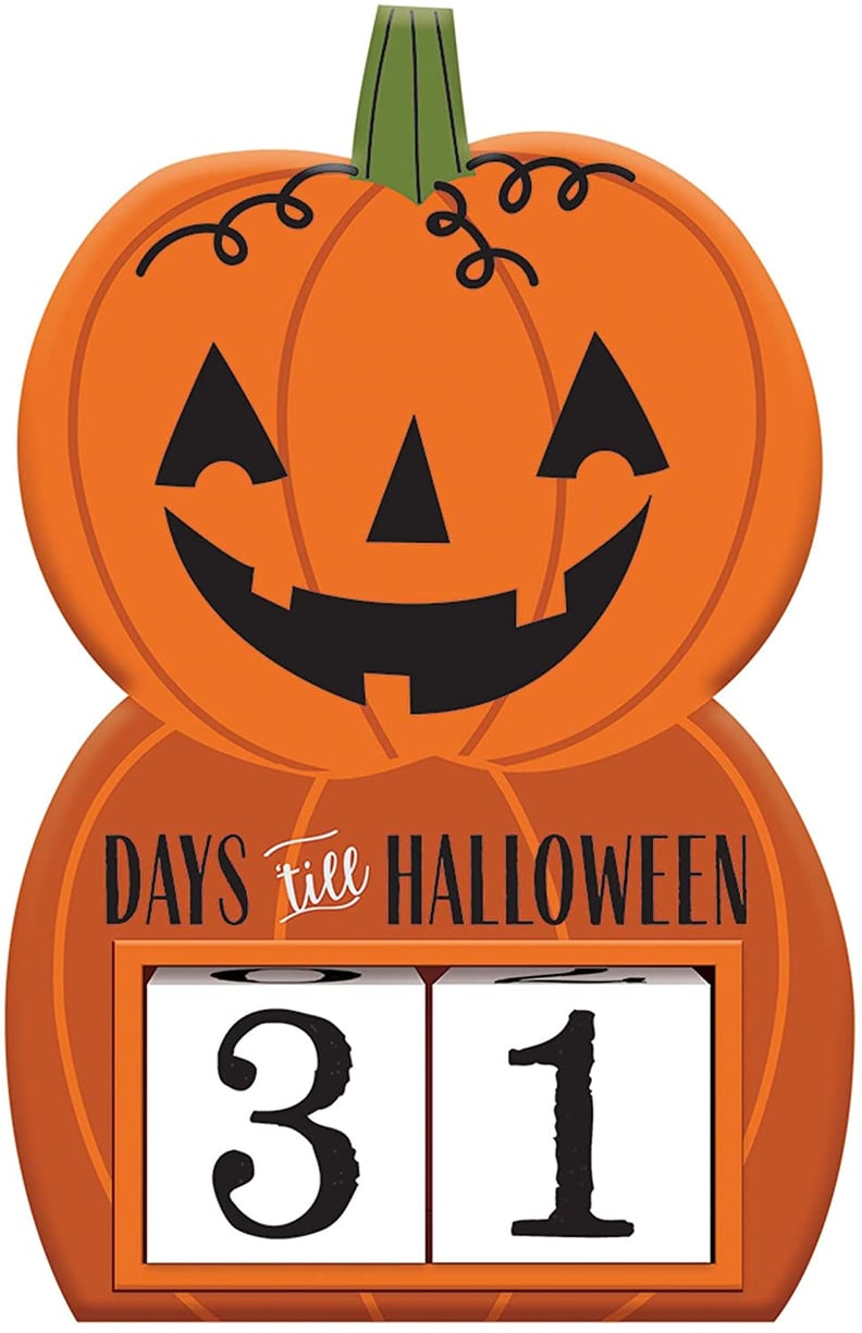 Halloween Countdown Sign