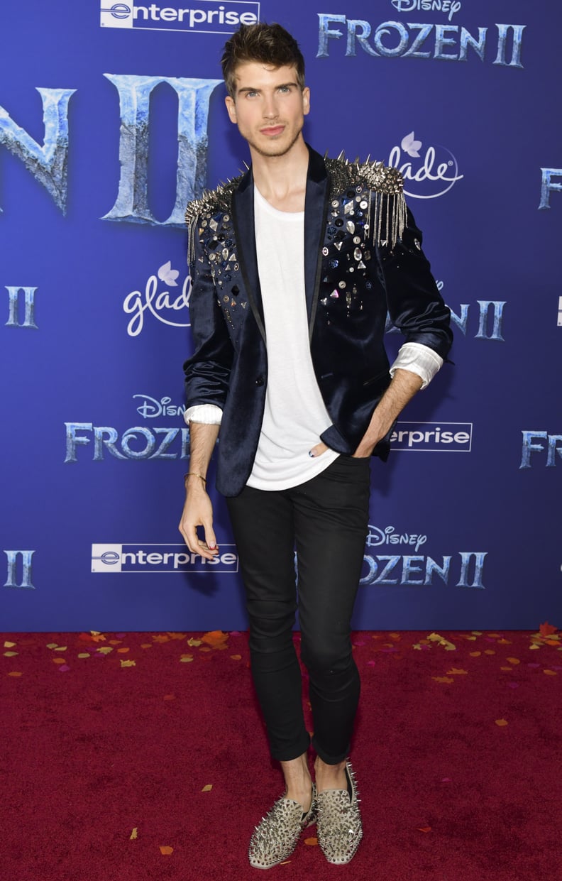 Joey Graceffa at the Frozen 2 Premiere in Los Angeles