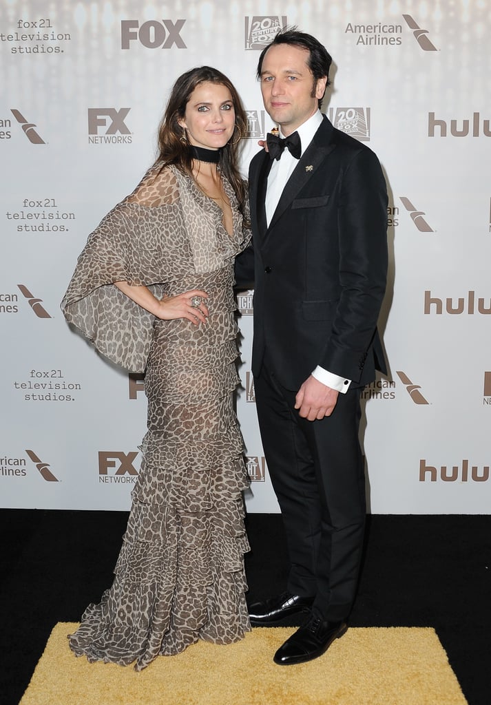 Keri Russell and Matthew Rhys 2017 Golden Globes Afterparty