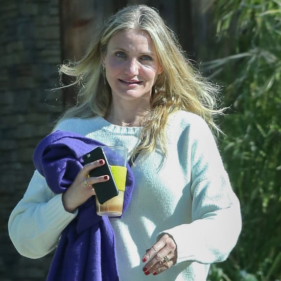 Cameron Diaz Engagement Ring Pictures January 2016