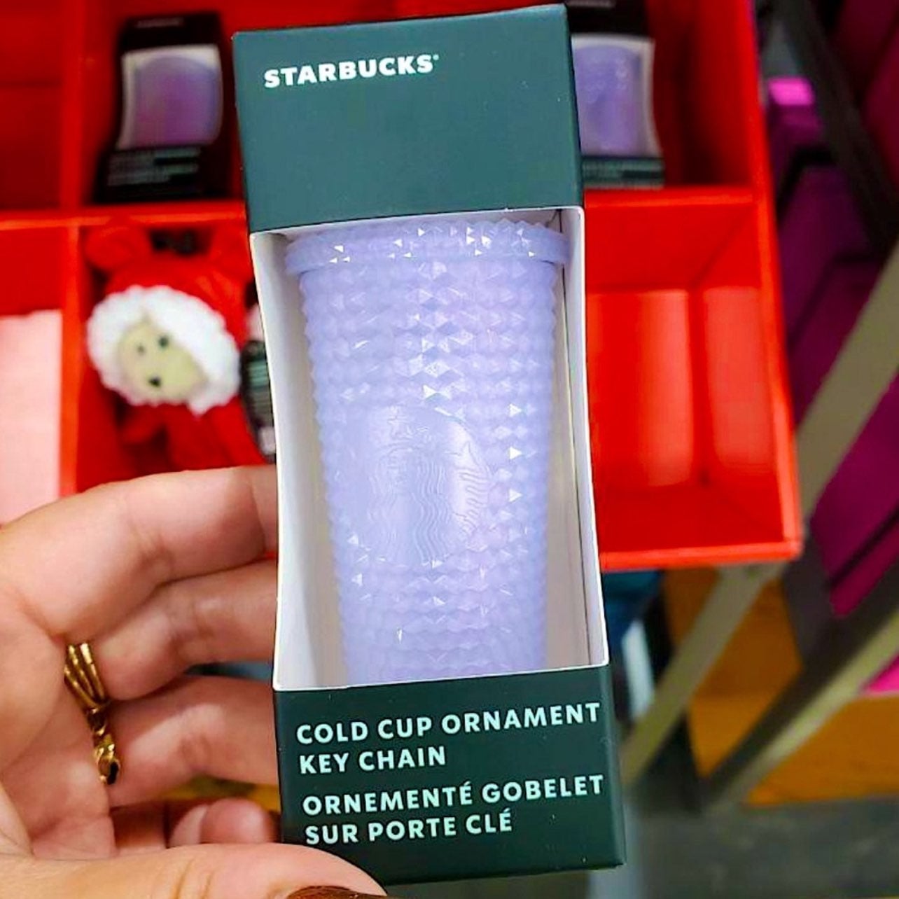 Where to Buy Starbucks's Studded Cold Cup Ornament Key Chain