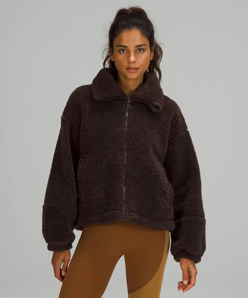 A Cozy Sherpa Jacket: lululemon Cinchable Fleece Zip-Up