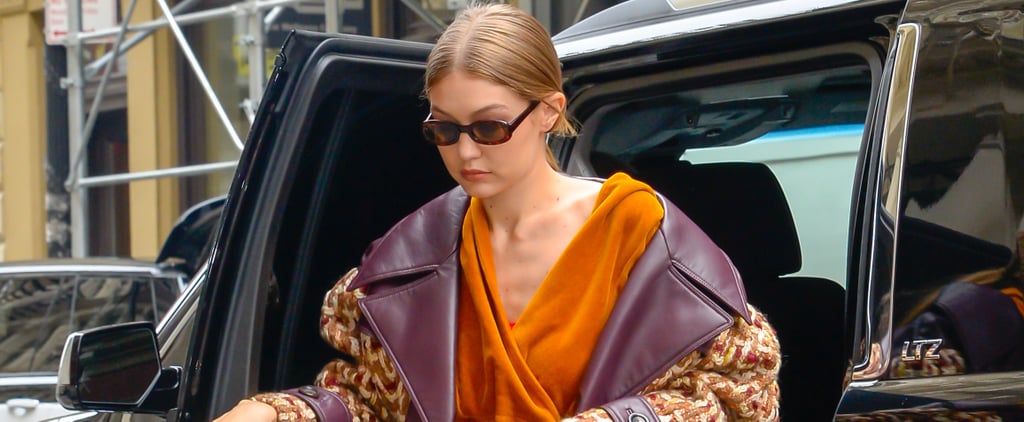 Gigi Hadid Red Snakeskin Boots From Mango