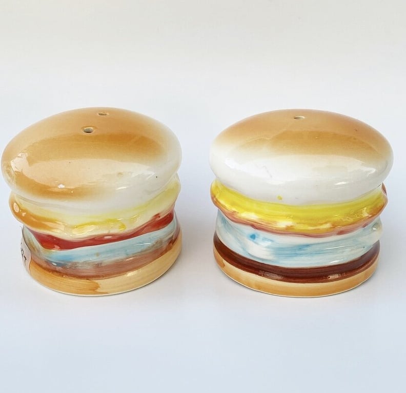 The Lam Label Burger Salt and Pepper Shakers