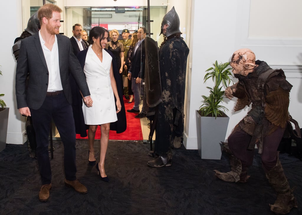 Meghan Markle's Maggie Marilyn Tuxedo Dress October 2018