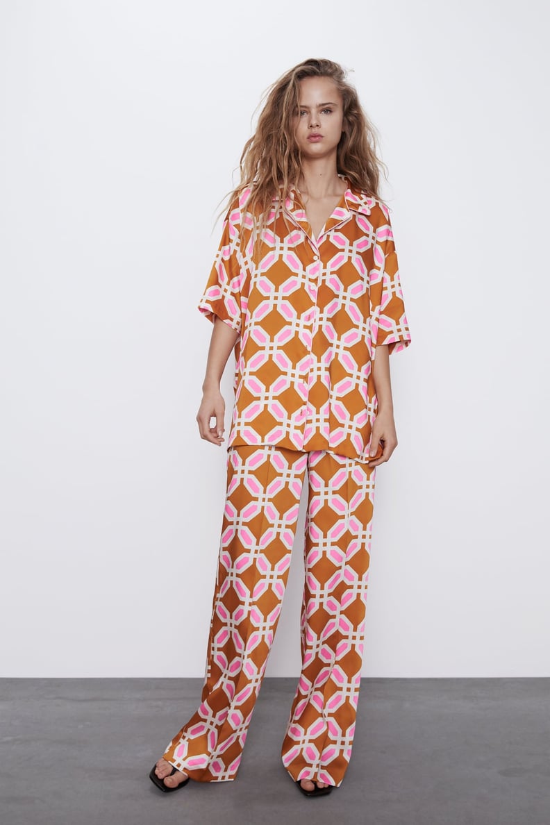 Zara Printed Pajamas