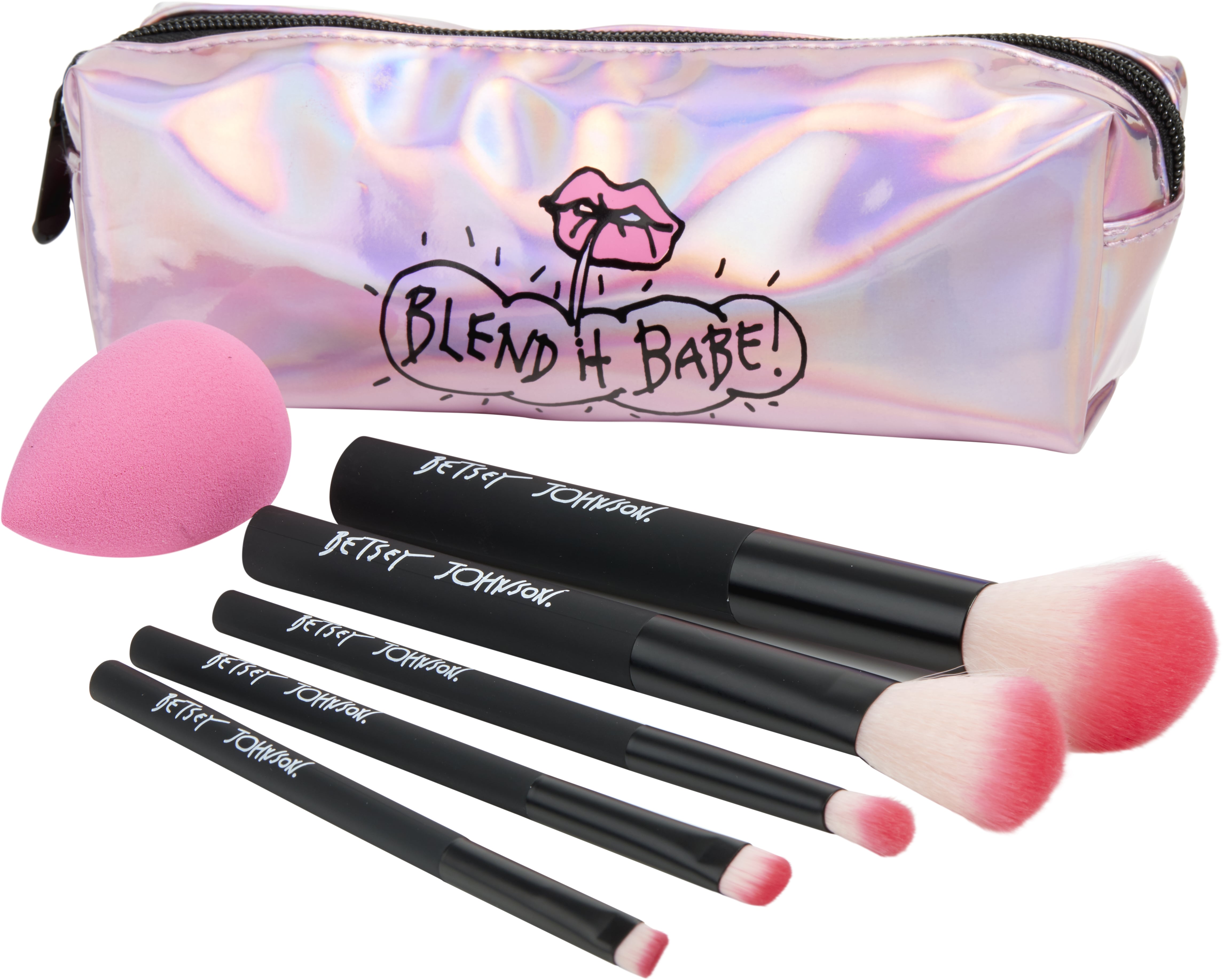 Betsey johnson makeup bag outlet set
