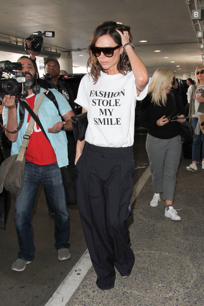 Victoria Beckham Fashion Stole My Smile T-Shirt