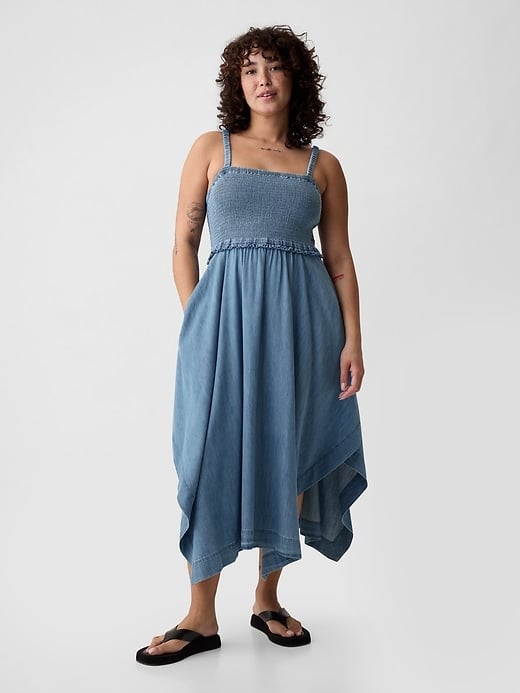 Best Denim Handkerchief Dress