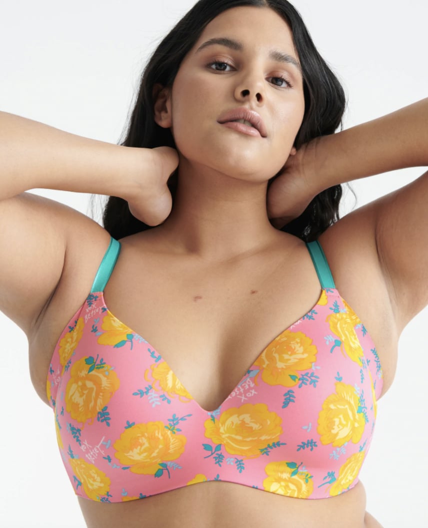 Knix Padded V-Neck Bra - Thin Strap, Betsey Johnson Gives Us All the  Details on Her New Intimates Collab With Knix