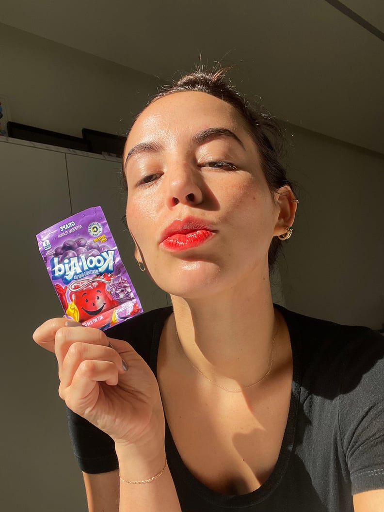 kool aid lip stain editor experiment 