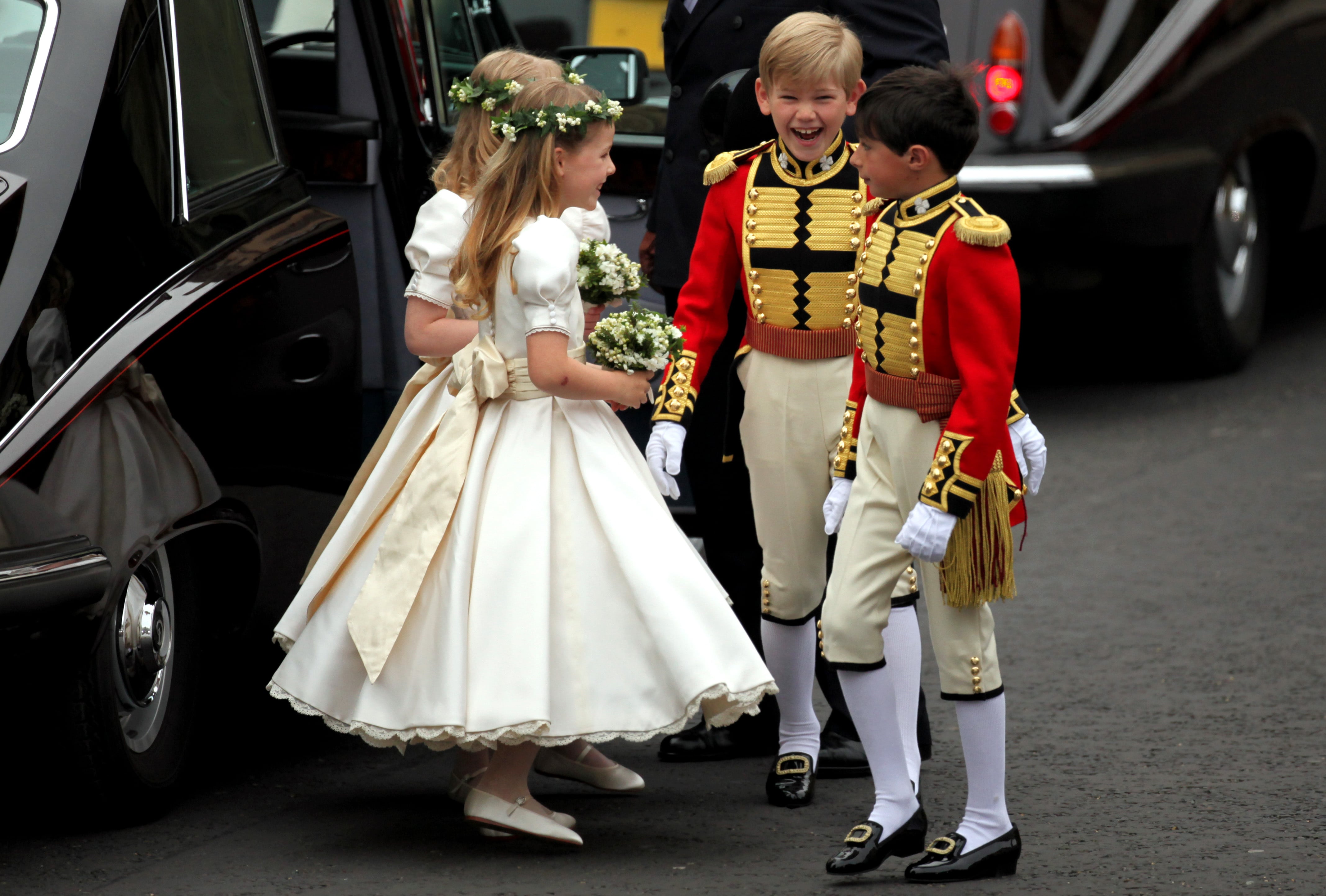Royal wedding outlet page boy outfits