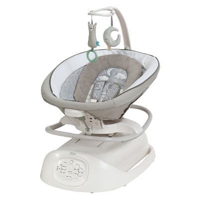 Graco Sense2Soothe Baby Swing with Cry Detection Technology in Sailor