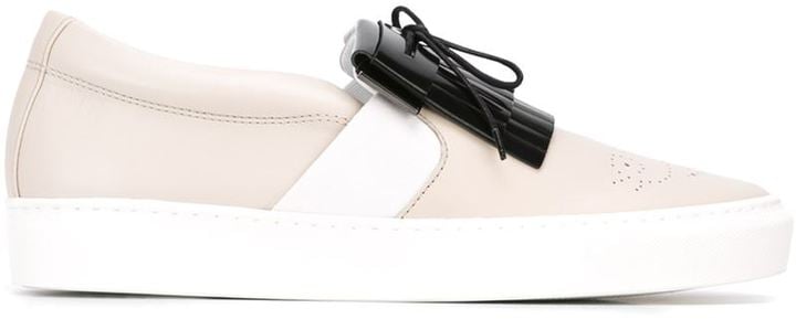 lanvin fringe sneakers