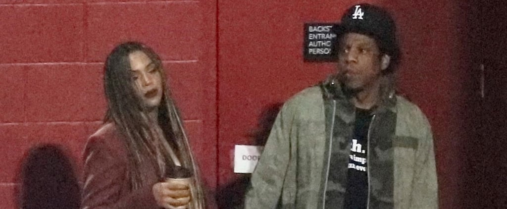 Beyoncé, JAY-Z, Kim, and Kanye at Travis Scott's LA Concert