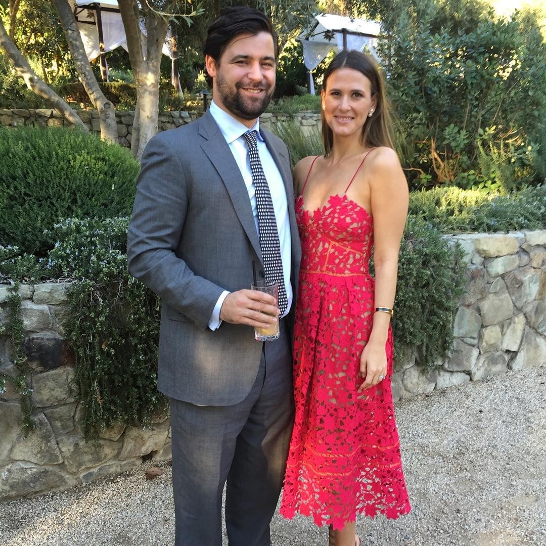 red dress for a wedding guest