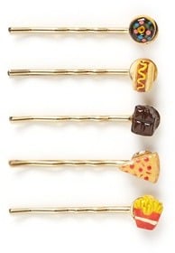 Venessa Arizaga Snack Attack Bobby Pin Set ($95)