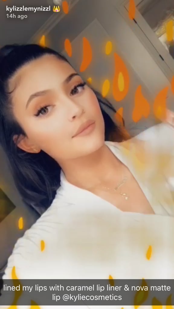 Kylie Jenner Instagram Comment About Lip Filler