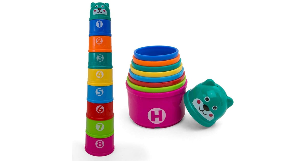 rainbow nesting toy