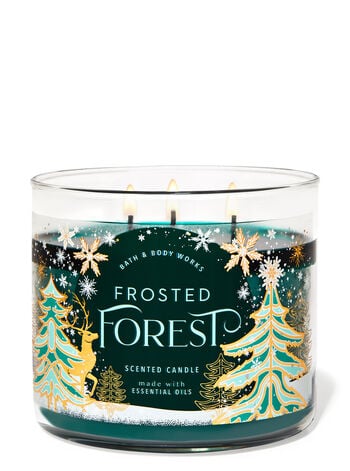 Frosted Forest Three-Wick Candle