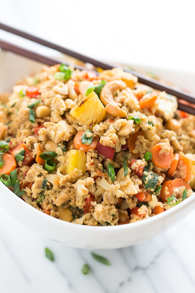 Paleo Pineapple Fried Rice Paleo Pineapple Fried Rice