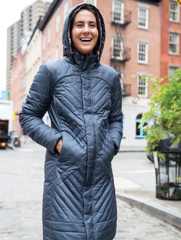 calia quilted parka