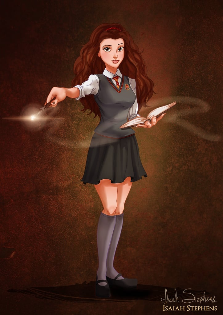 Belle as Hermione