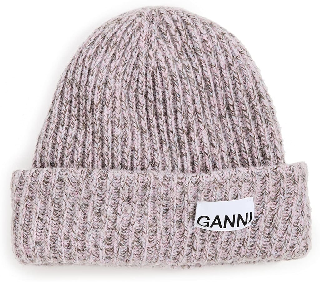 Hat Tip: Ganni Women's Rib Knit Beanie