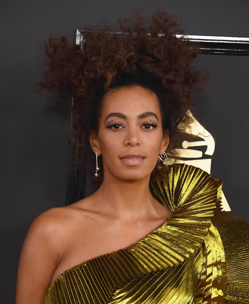 Solange Knowles's Curls in 2017