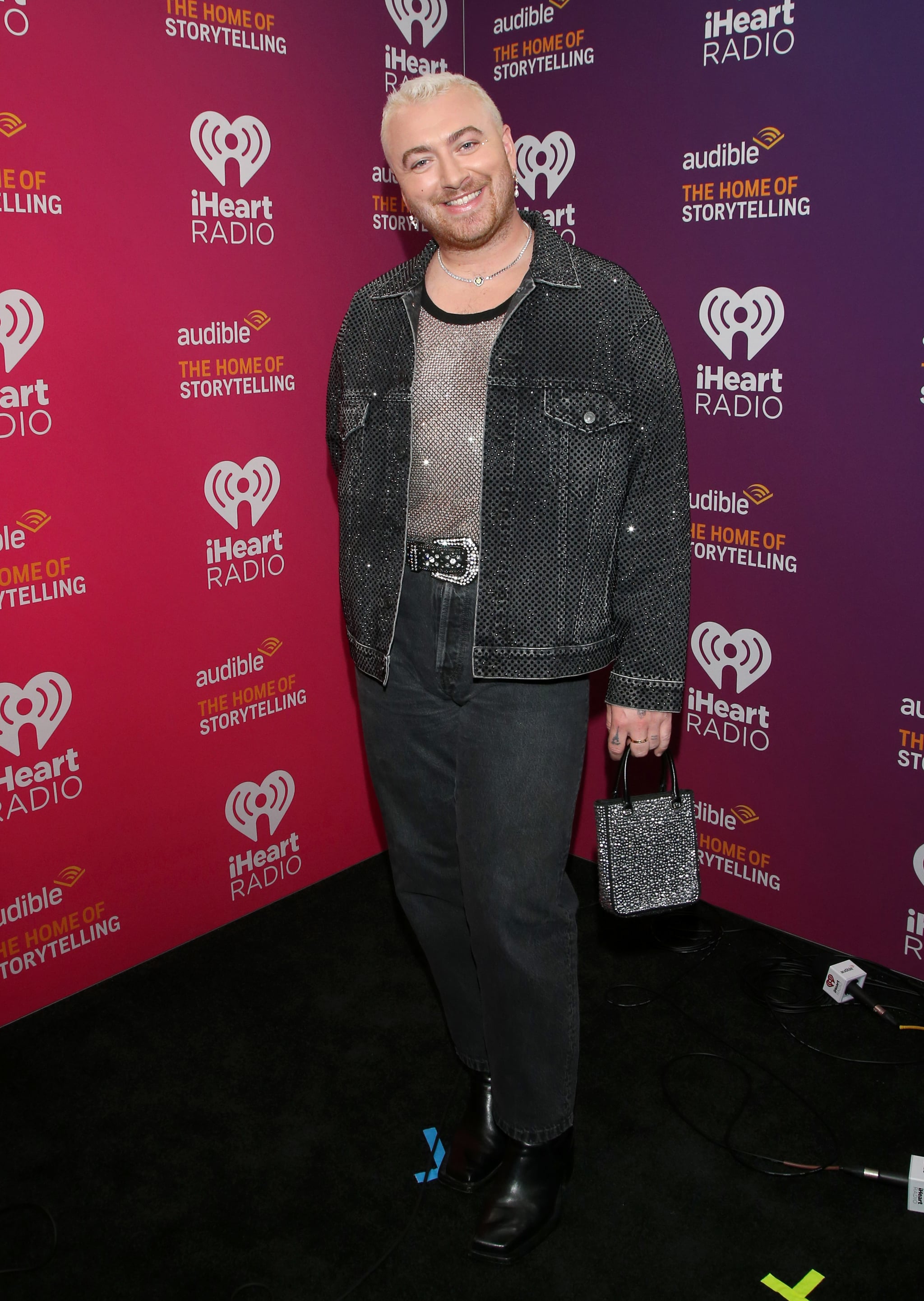 LAS VEGAS, NEVADA - SEPTEMBER 23: (FOR EDITORIAL USE ONLY) Sam Smith attends the 2022 iHeartRadio Music Festival at T-Mobile Arena on September 23, 2022 in Las Vegas, Nevada. (Photo by Gabe Ginsberg/Getty Images for iHeartRadio)