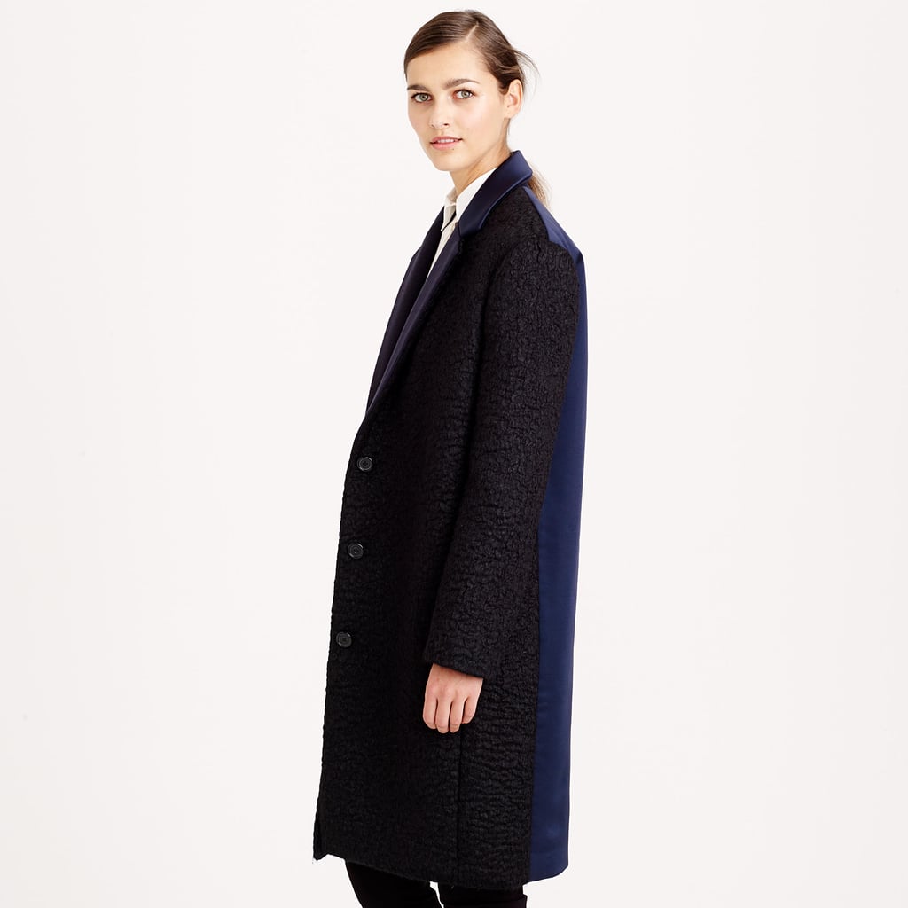 J.Crew Collection Rippled Mohair Topcoat Best Things on Sale Week