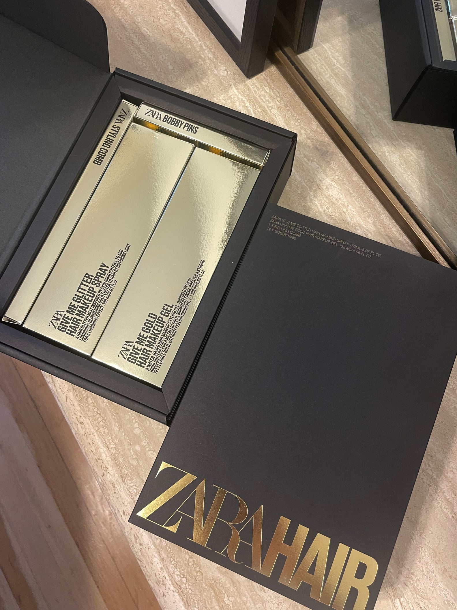 Zara Glitter in Gold Hair Kit Review With Photos POPSUGAR Beauty