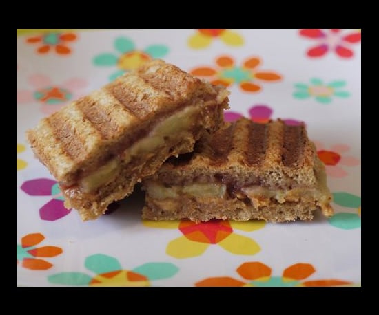 Peanut Butter and Jelly Panini