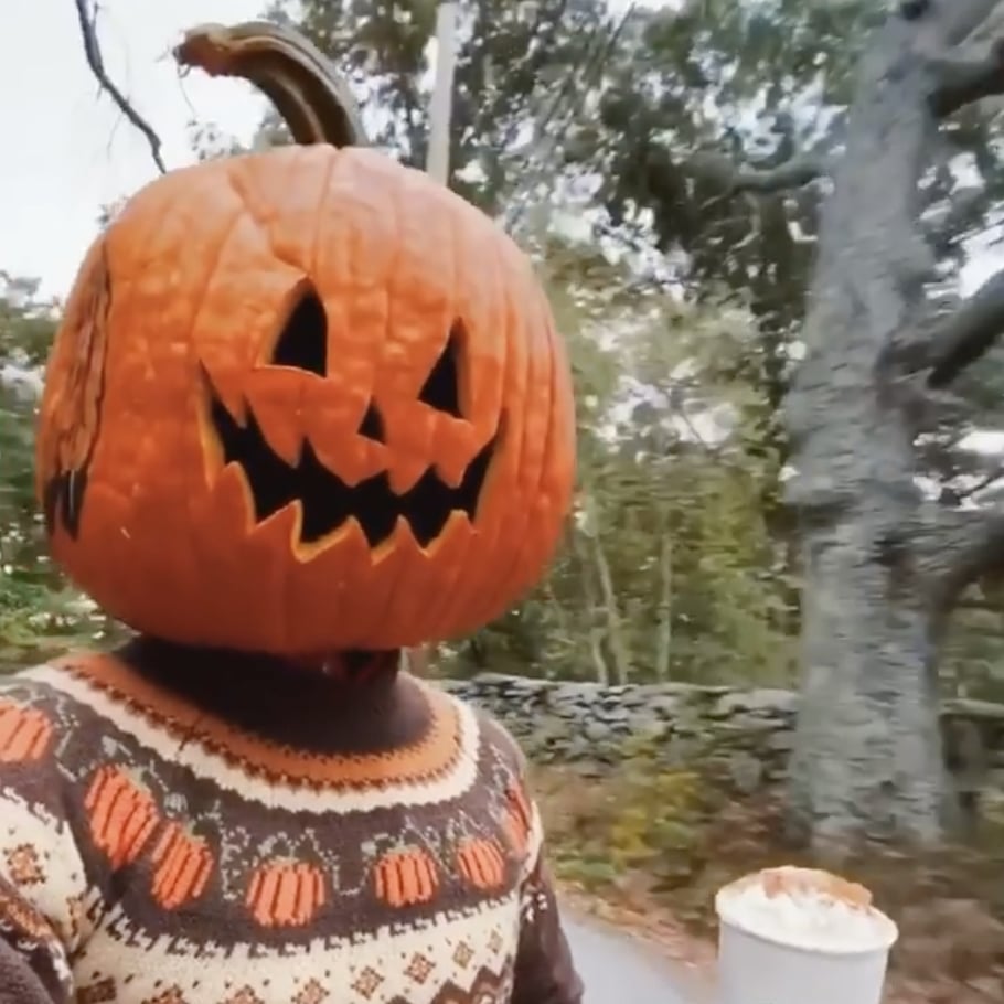 Halloween Version Of Viral Fleetwood Mac Tiktok Video Popsugar Smart Living - pumpkin song roblox id earn robux by doing nothing