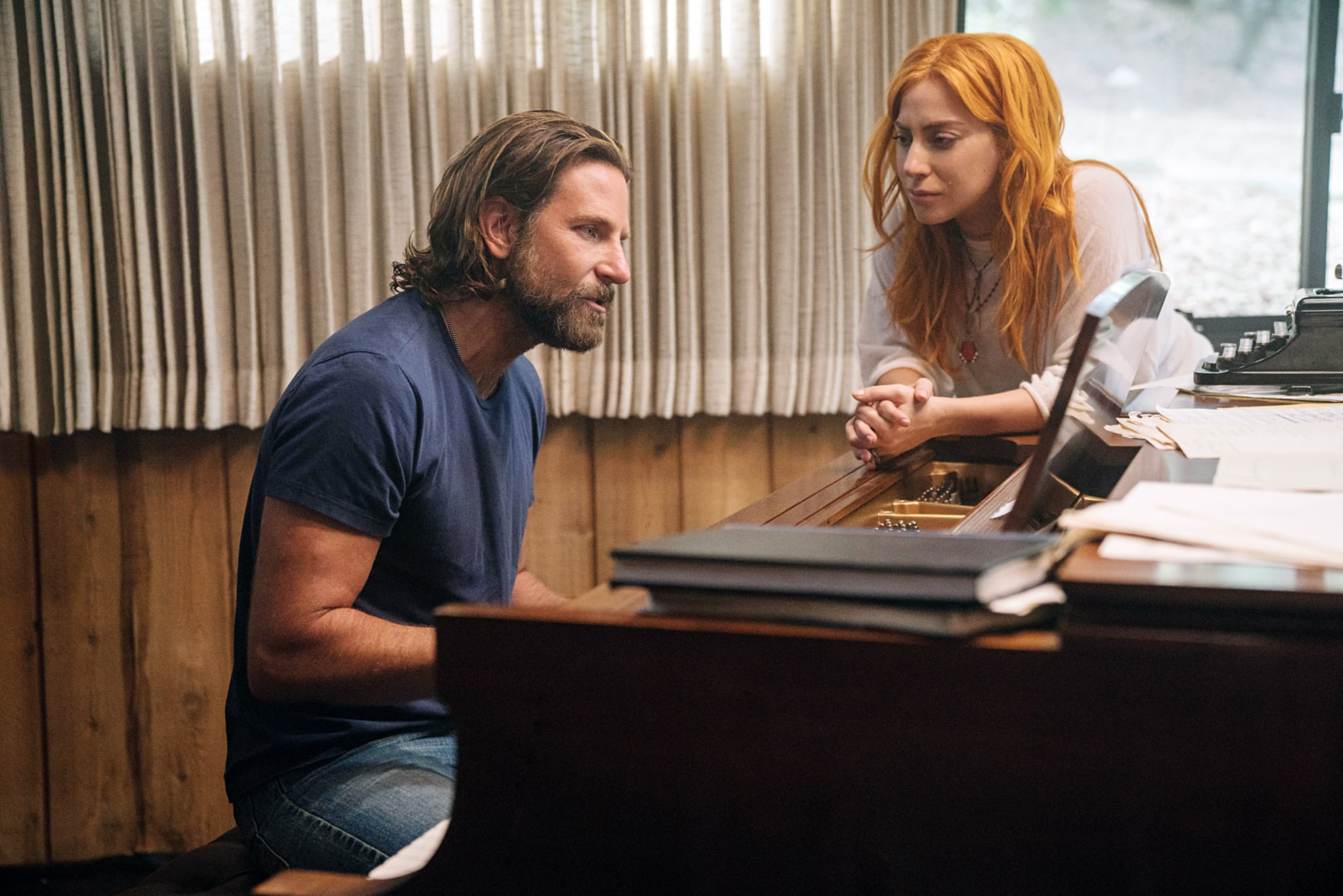 A STAR IS BORN, l-r: Bradley Cooper, Lady Gaga,  2018. ph: Clay Enos / Warner Bros./ Courtesy Everett Collection