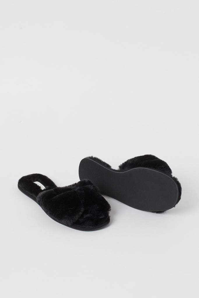 Faux Fur Indoor Slippers