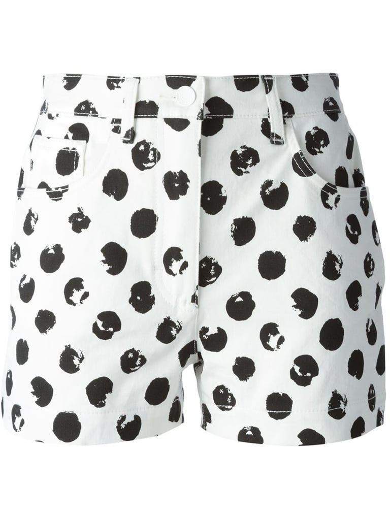 Dolce & Gabbana Polka Dot Denim Shorts ($595)