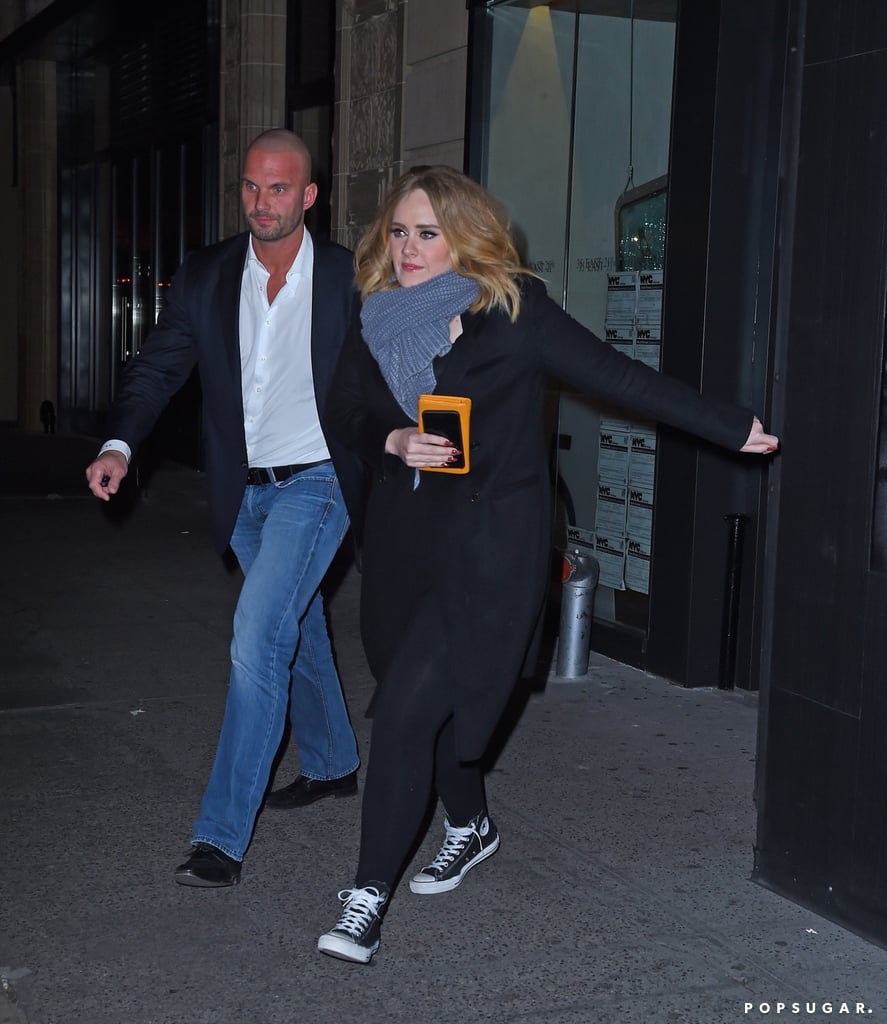 Jennifer Lawrence, Emma Stone, and Adele in NYC