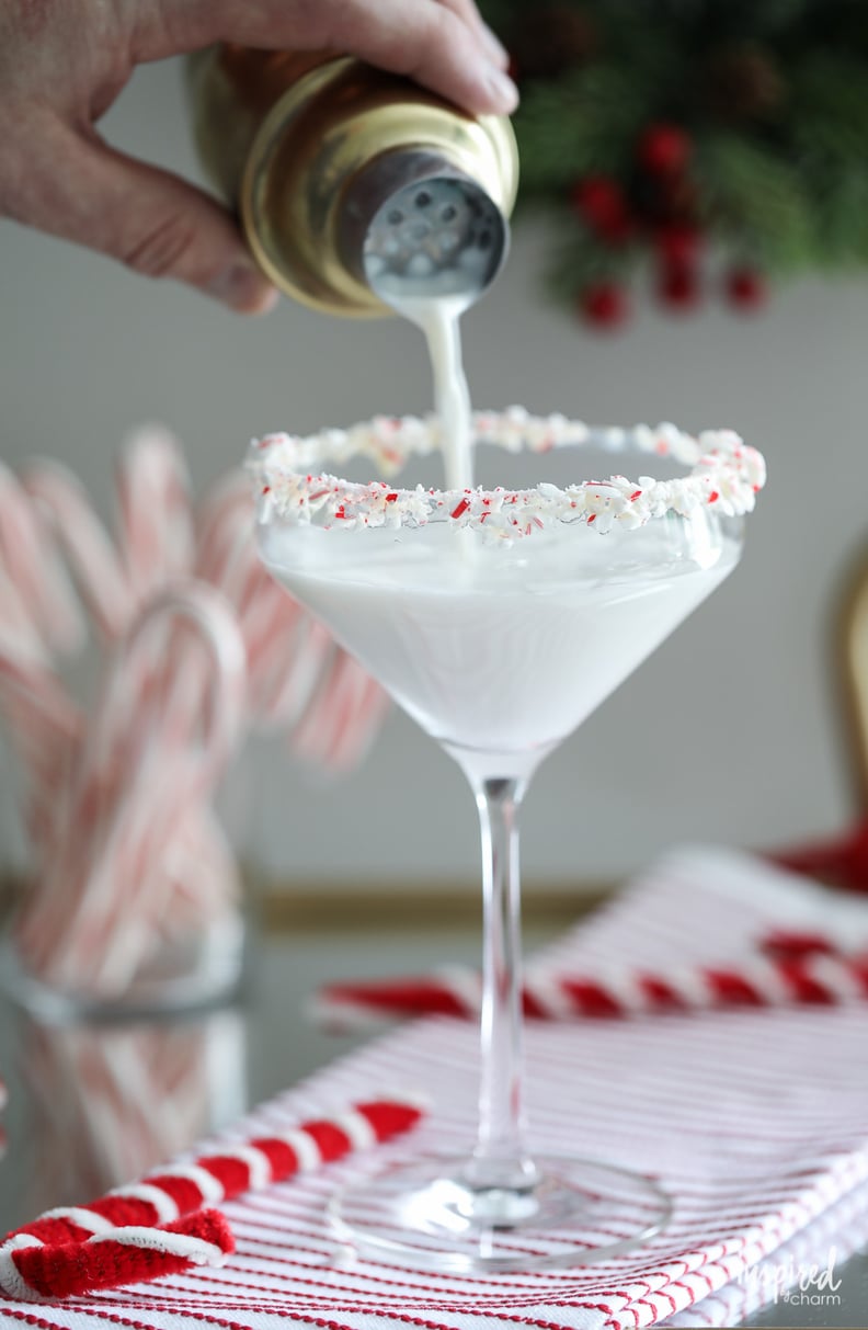 White Chocolate Peppermint Martini