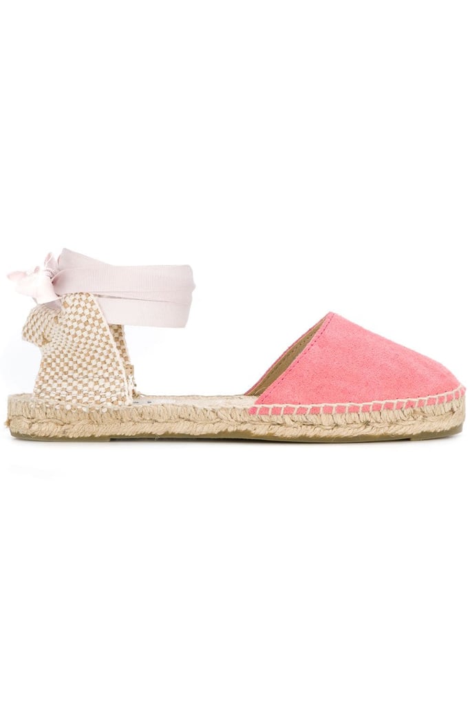 Manebi Two-Tone Lace-Up Espadrilles | Affordable Spring Fashion Trends ...