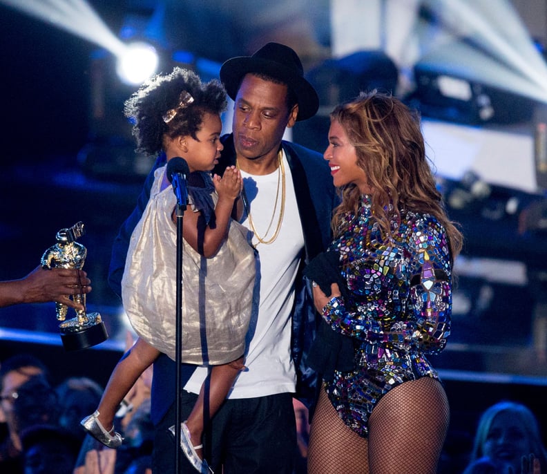 JAY-Z and Blue Ivy Carter Presenting Beyoncé Her Video Vanguard Award (2014)