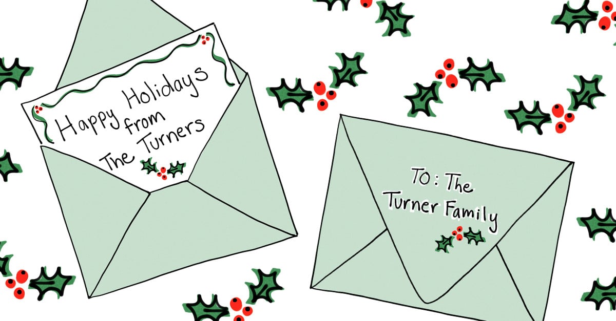 How to Make Last Names Plural on Holiday Cards | PS Family